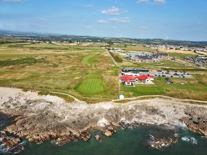 Royal Porthcawl 18th Aerial Rocks